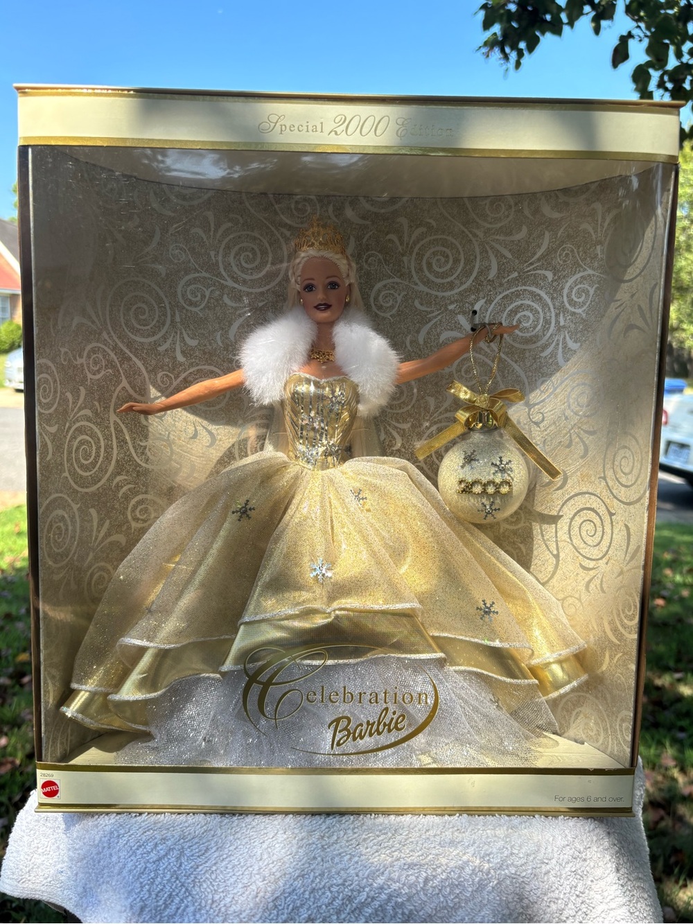 Beautiful Special 2000 Edition Celebration Barbie by Mattel, #28269.